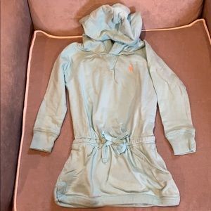 Polo sweatshirt dress